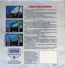 Harrier Combat Simulator - Box - Back