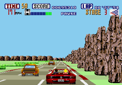 OutRun - Screenshot - Gameplay