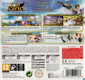 Kid Icarus: Uprising - Box - Back