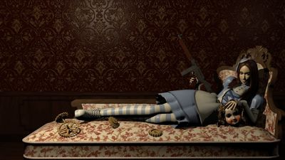 Alisa - Fanart - Background