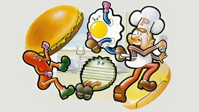 BurgerTime - Fanart - Background Image
