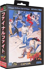Final Fight MD - Box - 3D