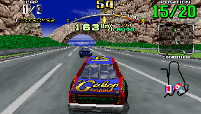 Daytona USA - Screenshot - Gameplay
