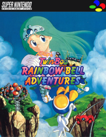 Pop'n TwinBee: Rainbow Bell Adventures - Fanart - Box - Front
