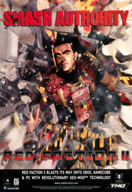 Red Faction II - Advertisement Flyer - Front