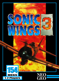 Sonic Wings 3 - Fanart - Box - Front