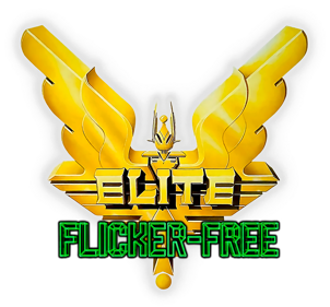 Elite: Flicker-Free - Clear Logo Image