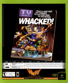 Whacked! - Advertisement Flyer - Front