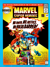 Marvel Super Heroes - Advertisement Flyer - Front
