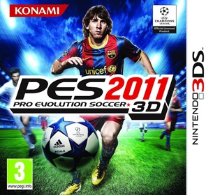 PES 2011: Pro Evolution Soccer 3D - Box - Front