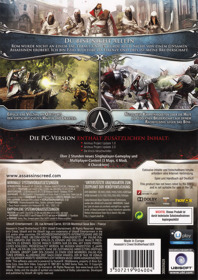 Assassin's Creed: Brotherhood - Box - Back