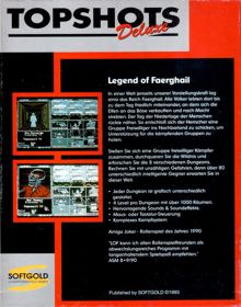 Legend of Faerghail - Box - Back