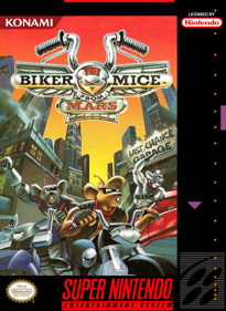 Biker Mice from Mars - Fanart - Box - Front