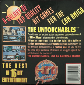 The Untouchables - Box - Back