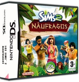 The Sims 2: Castaway - Box - 3D Image