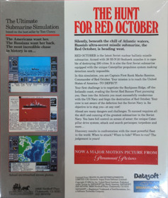 The Hunt for Red October - Box - Back