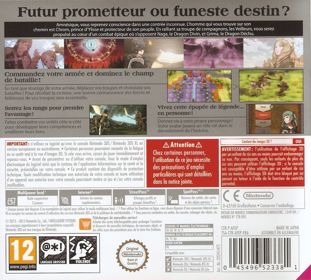 Fire Emblem Awakening - Box - Back