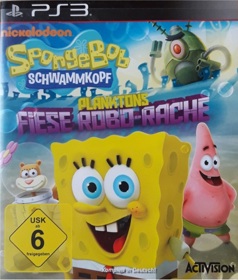 SpongeBob SquarePants: Plankton's Robotic Revenge - Box - Front