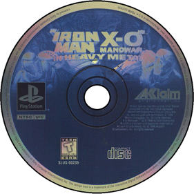 Iron Man / X-O Manowar in Heavy Metal - Disc Image