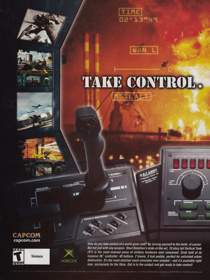 Steel Battalion - Advertisement Flyer - Front