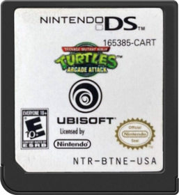 Teenage Mutant Ninja Turtles: Arcade Attack - Cart - Front Image