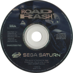 Road Rash - Disc Image