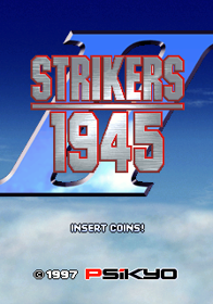 Strikers 1945 II - Screenshot - Game Title