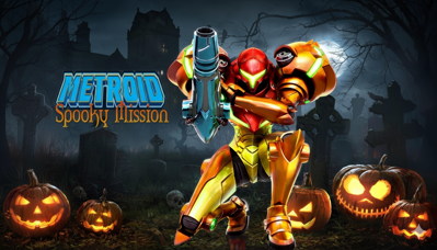 Metroid: Spooky Mission - Fanart - Background