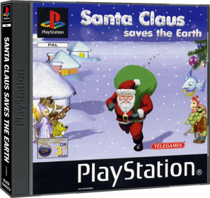 Santa Claus Saves the Earth - Box - 3D Image