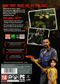 The Walking Dead - Box - Back - Reconstructed