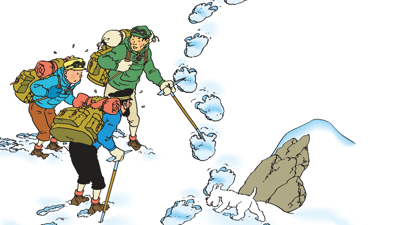 Tintin in Tibet - Fanart - Background