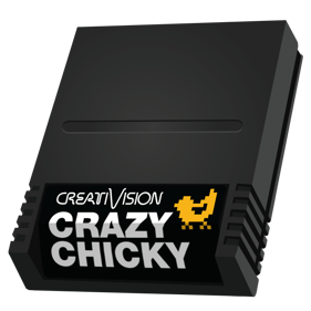 Crazy Chicky - Cart - 3D