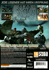 Halo: Reach - Box - Back