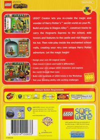 LEGO Creator: Harry Potter - Box - Back