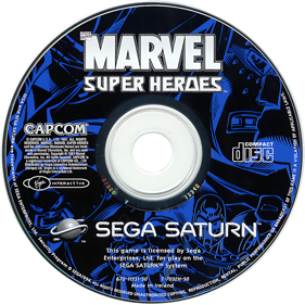 Marvel Super Heroes - Disc Image