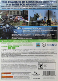 Falling Skies: The Game - Box - Back
