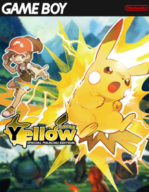 Pokémon Yellow Version: Special Pikachu Edition - Fanart - Box - Front