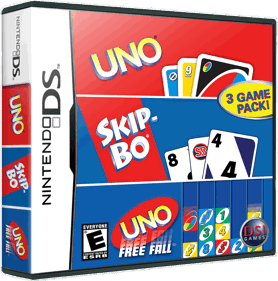 UNO / Skip-Bo / UNO Freefall - Box - 3D Image