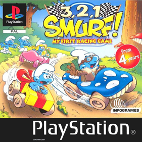 Smurf Racer! - Box - Front Image