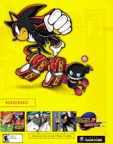 Sonic Adventure 2: Battle - Advertisement Flyer - Front