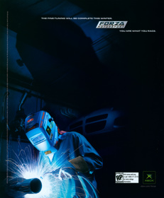 Forza Motorsport - Advertisement Flyer - Front