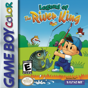 Legend of the River King GBC - Box - Front - Reconstructed