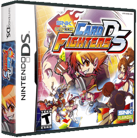 SNK vs. Capcom Card Fighters DS - Box - 3D Image