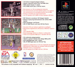 NBA Live 97 - Box - Back Image