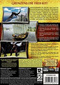 Vanguard: Saga of Heroes - Box - Back