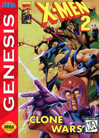 X-Men 2: Clone Wars - Fanart - Box - Front