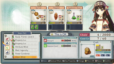 Atelier Shallie: Alchemists of the Dusk Sea DX - Screenshot - Gameplay