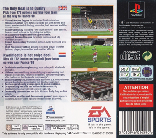 FIFA: Road to World Cup 98 - Box - Back