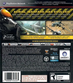 Tom Clancy's H.A.W.X. 2 - Box - Back