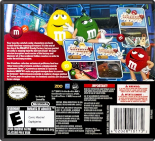 M&M's Adventure - Box - Back - Reconstructed
